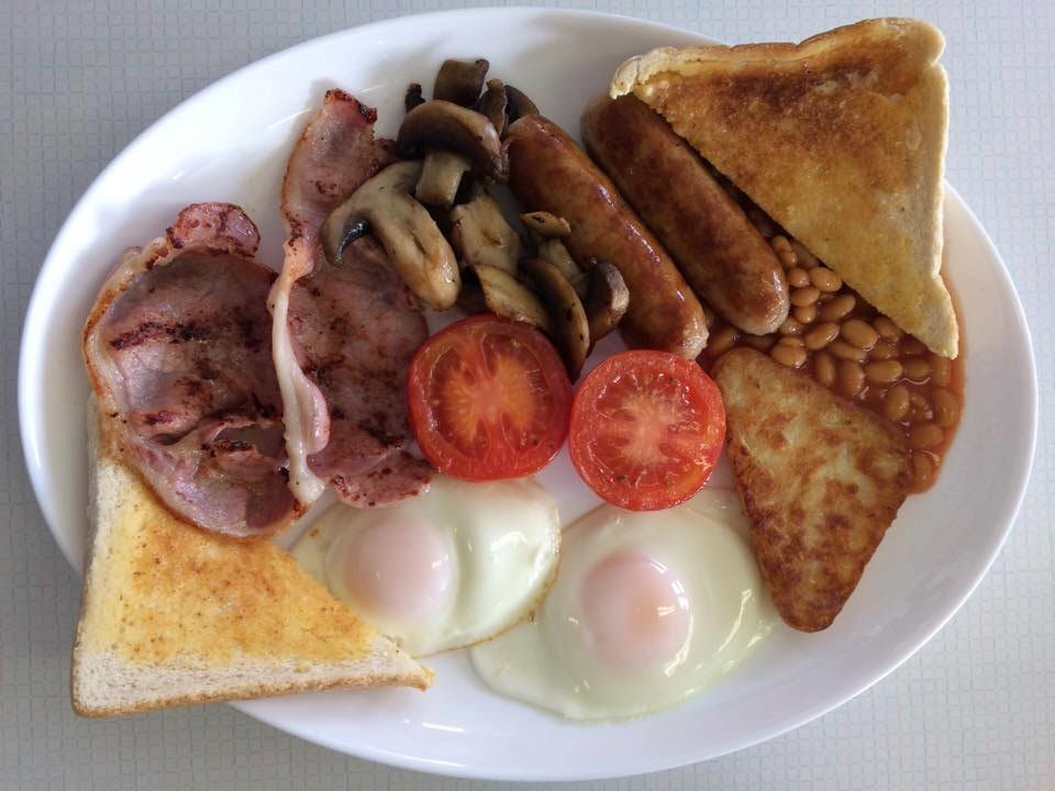 Shirley's Cafe cooked breakfast