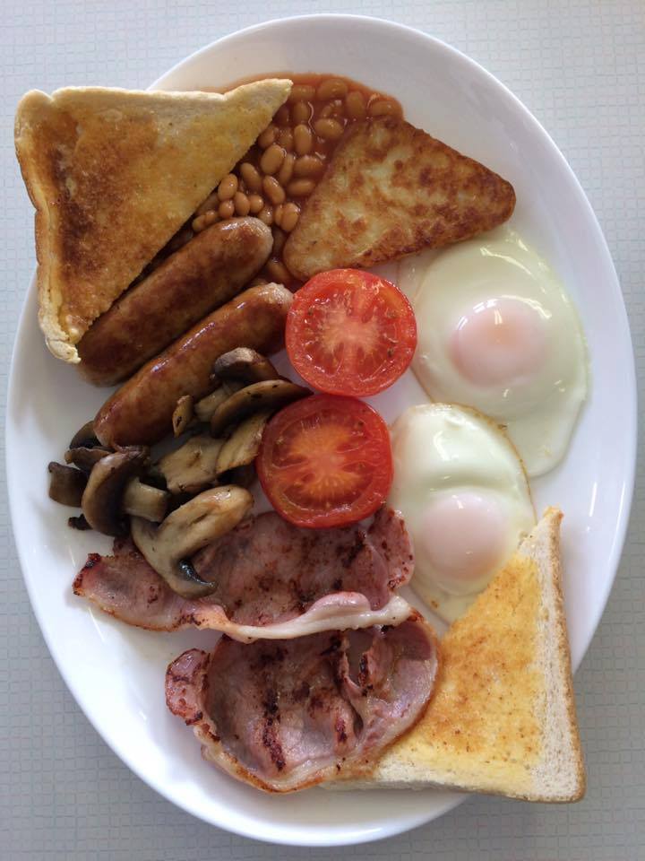 Shirley's Cafe fabulous English breakfast
